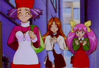 Hiromi, Yuri und Hinagiku